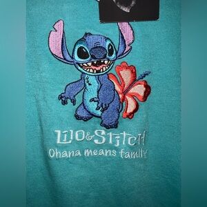 Disney Blue and Red Stitch Short Sleeve Tee - 2X - NWT